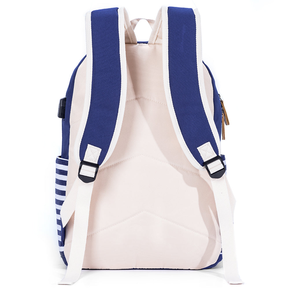 Classic School Bag-Blue