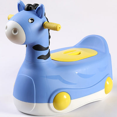 Horse Potty Car - Blue