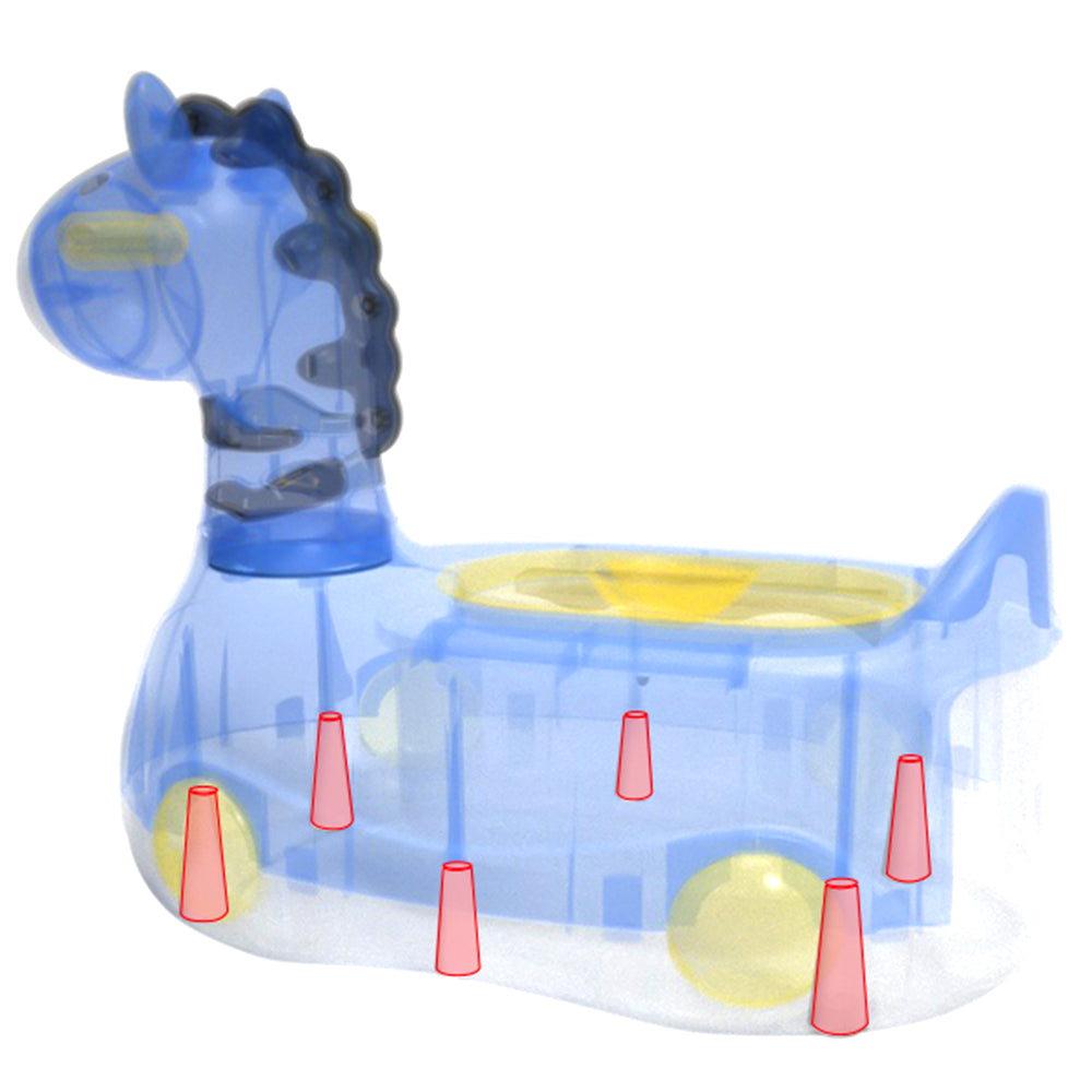 Horse Potty Car - Blue