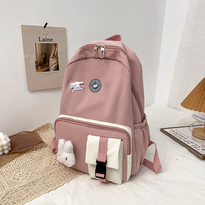 Vogue School Bag-Pink