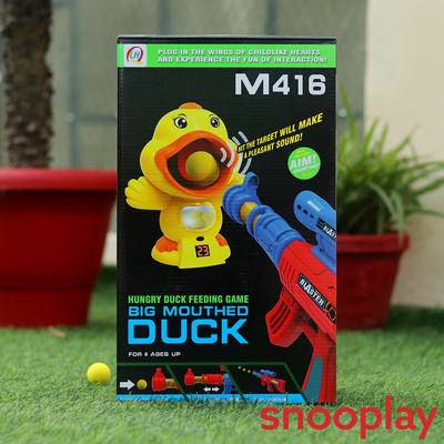 Electronic Hungry Duck Feeding Game - Aim & Target