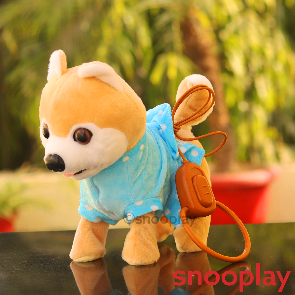 Electronic Puppy with Leash and Sound (Assorted Accessories)