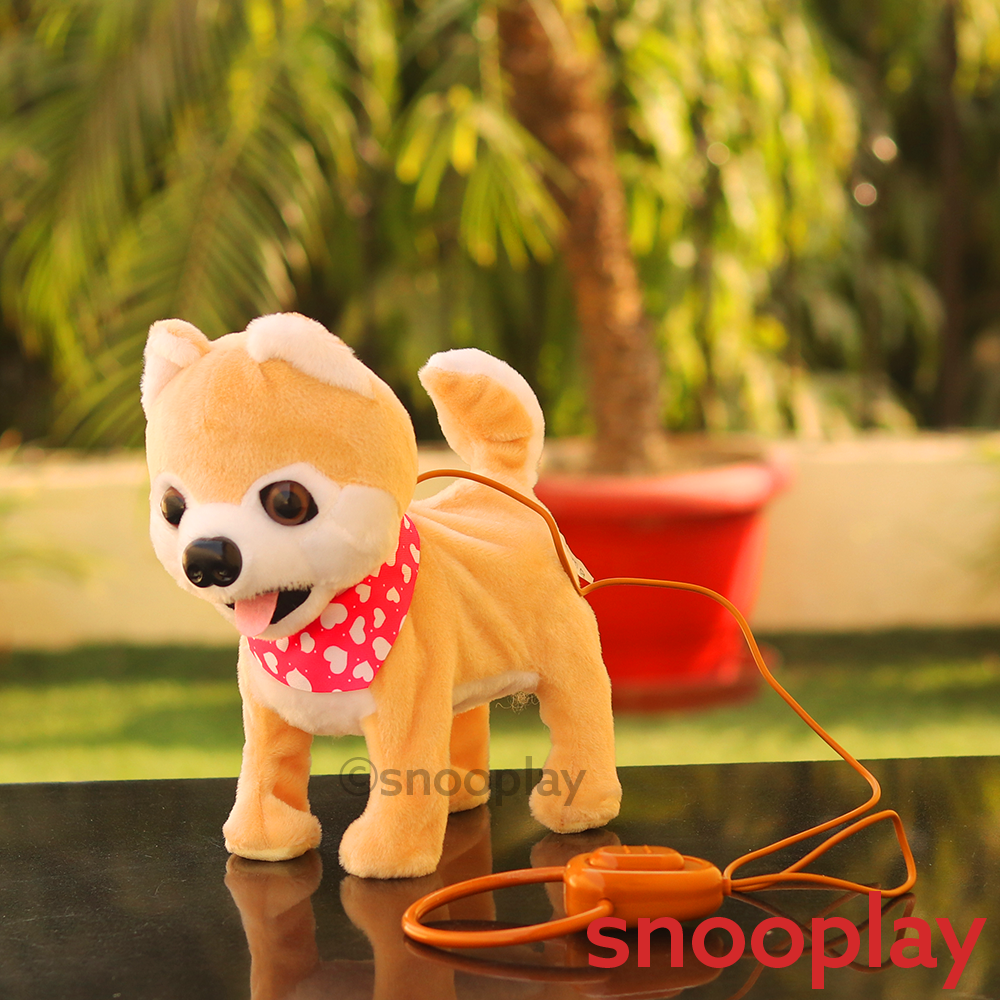 Electronic Puppy with Leash and Sound (Assorted Accessories)