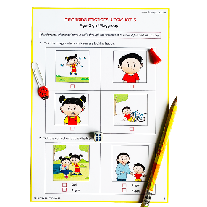 Life Skills Worksheets - (2 Years)