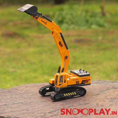 Excavator Diecast Scale Model (1:55 Scale)