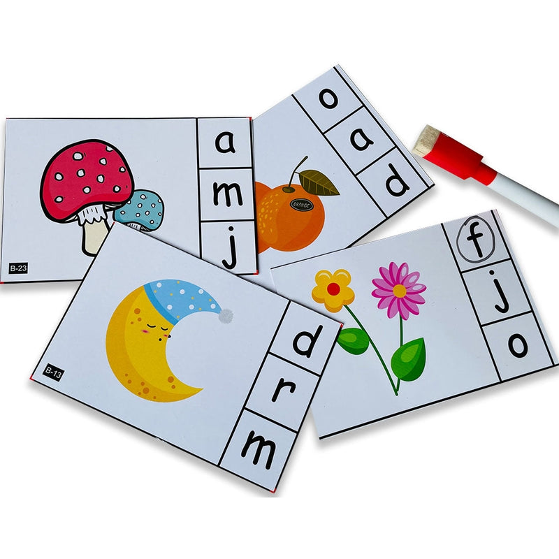 Phonics Beginning Sound Activity Flashcards- Pack of 24