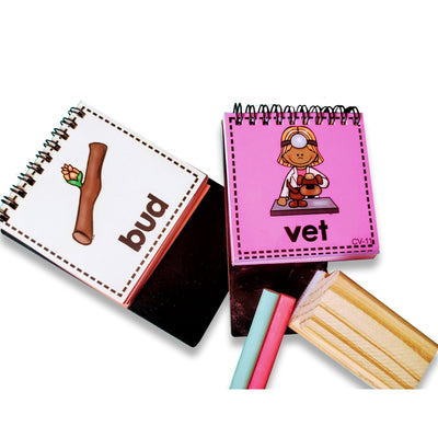 CVC Words Read and Write Flashcards