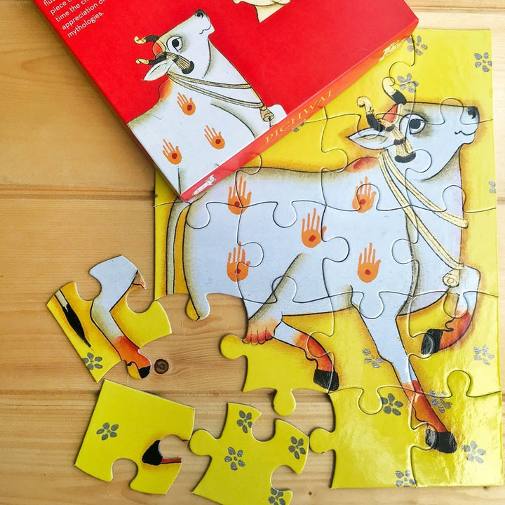 Jigsaw Puzzle 20 PC - Pichwai Cows