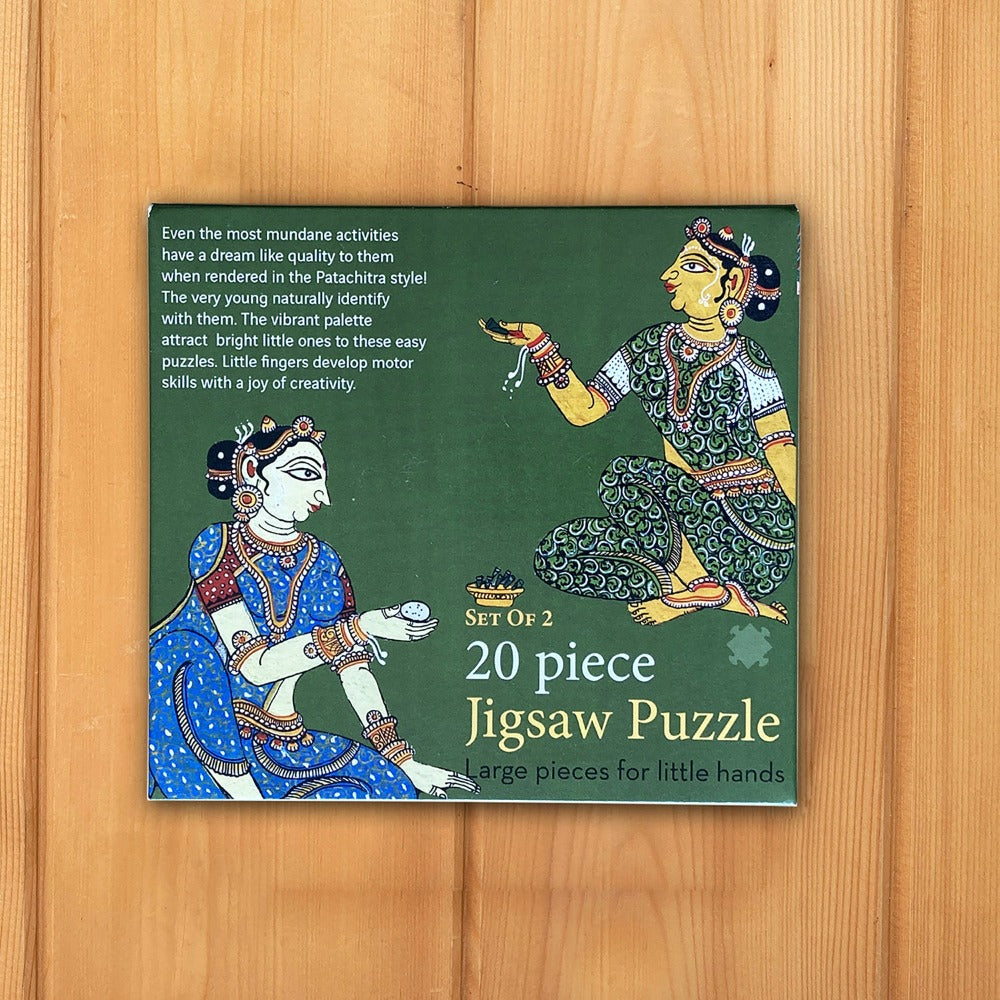 Jigsaw Puzzle 20 PC - Patachitra Ladies