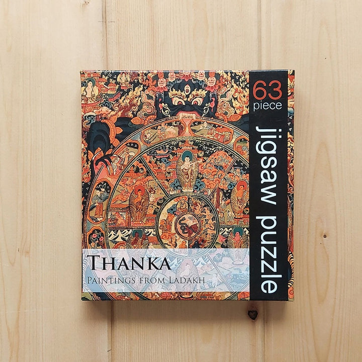 63 Pieces Jigsaw Puzzle - Thanka Painting from Ladakh (7-9 Years)