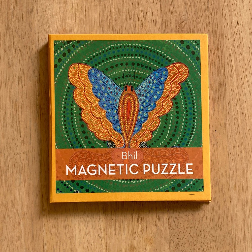 Magnetic Puzzle - Bhil Butterfly