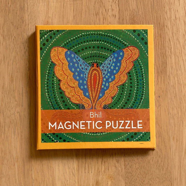 Magnetic Puzzle - Bhil Butterfly