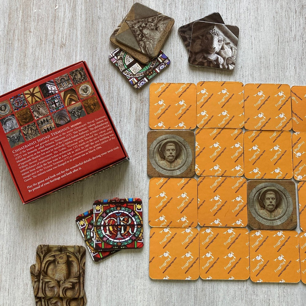 Memory Game Small - CSMT (VT), Mumbai (36 Pieces)
