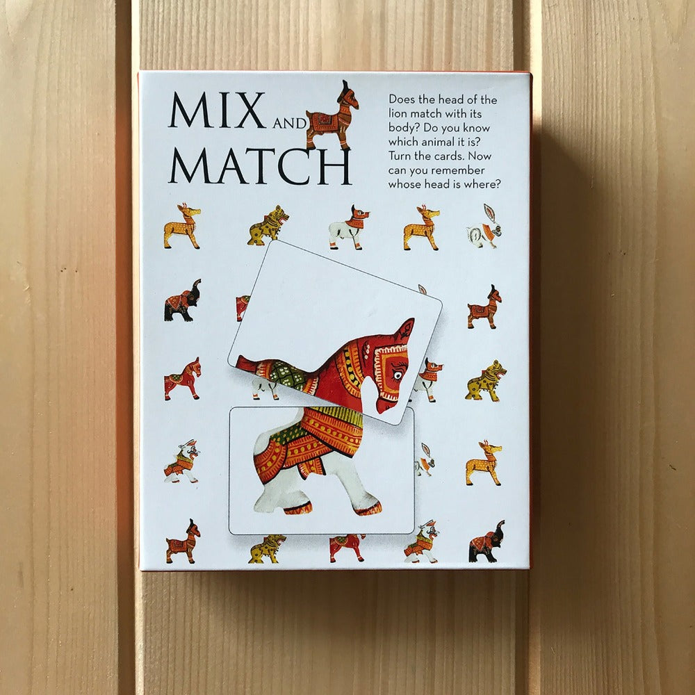 Mix and Match Game - Patachitra Animals