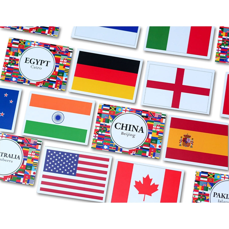 Flags Part 1 Flashcards- Pack of 24