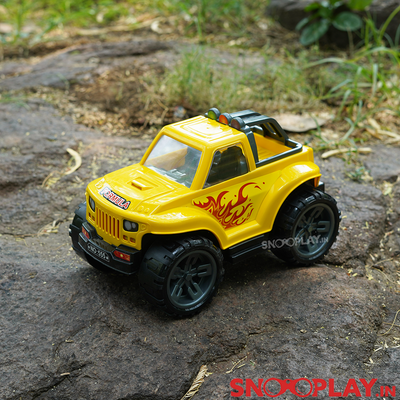 Amolak Formula Jeep Off-Road Car (Friction Powered Toy Car SUV)