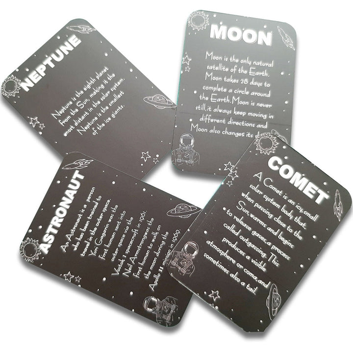 Space Flashcards- Pack of 18