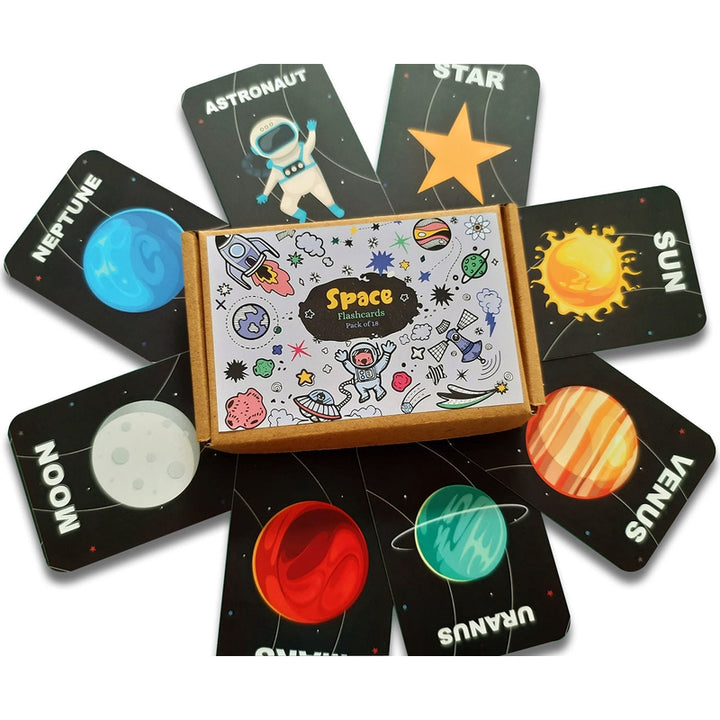 Space Flashcards- Pack of 18