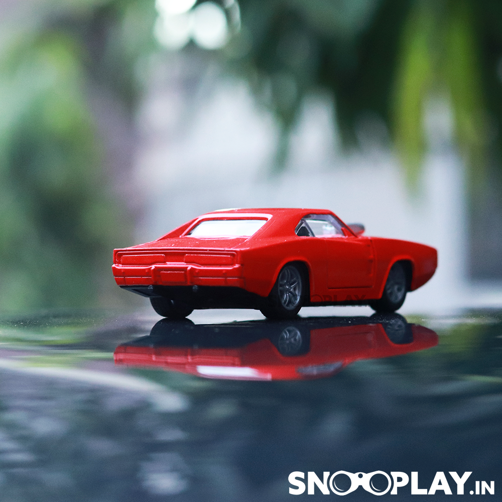 Fast & Furious Muscle Die Cast Car 1:32 Scale ( 4 colours) - resembles dodge charger back shot