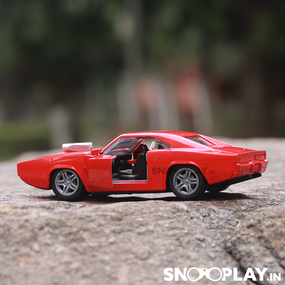 Fast & Furious Muscle Die Cast Car 1:32 Scale ( 4 colours) - resembles dodge charger side shot open door