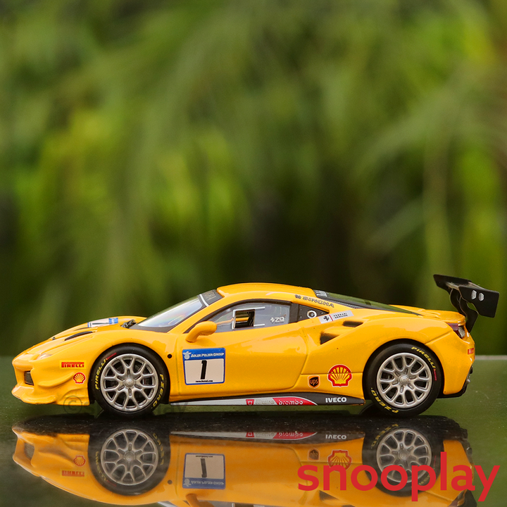 Original & Licensed Ferrari 488 Challenge Diecast Car Model (1:43 Scale)