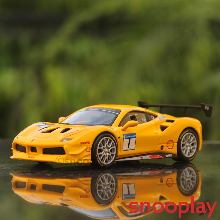 Original & Licensed Ferrari 488 Challenge Diecast Car Model (1:43 Scale)