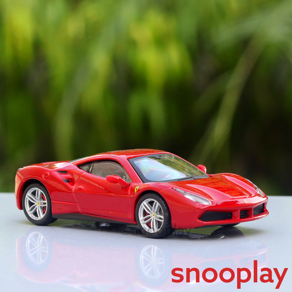 Original & Licensed Ferrari 488 GTB Diecast Car Model (1:43 Scale)