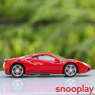 Original & Licensed Ferrari 488 GTB Diecast Car Model (1:43 Scale)