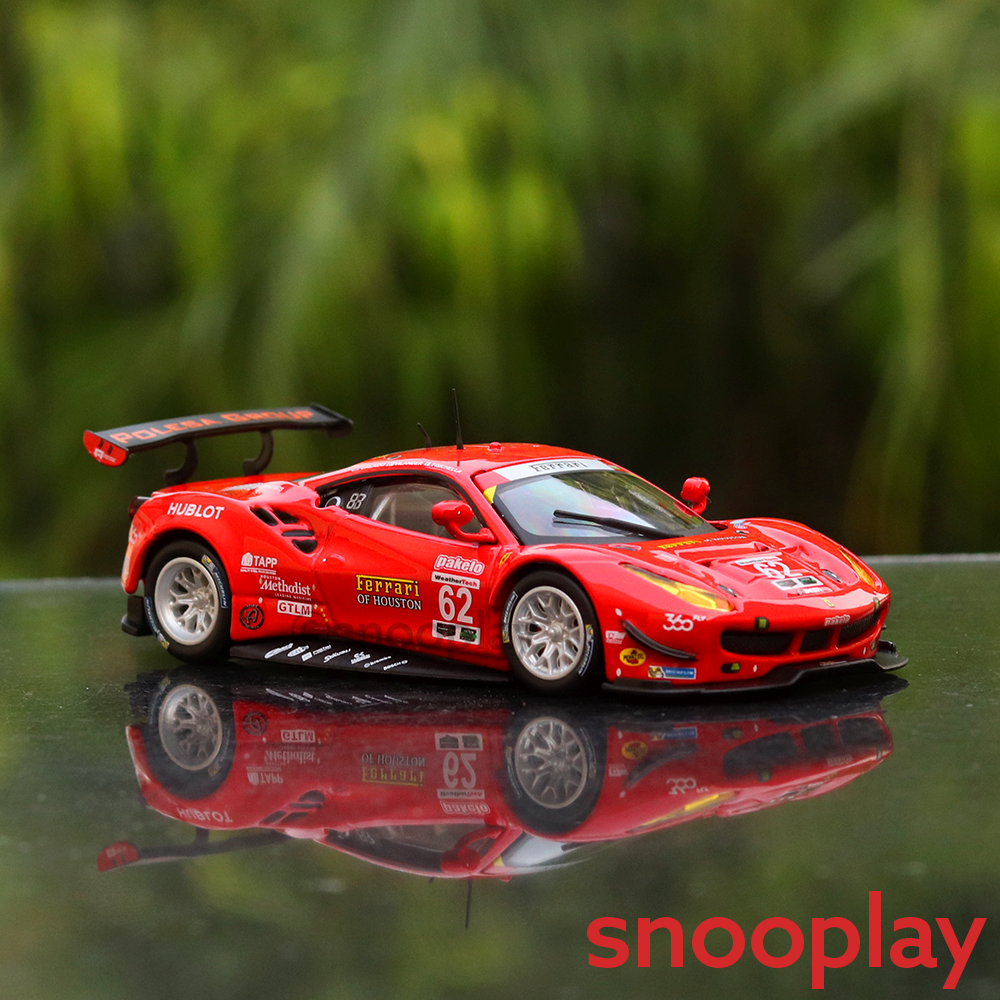 Original & Licensed Ferrari 488 GTE Diecast Car Model (1:43 Scale)