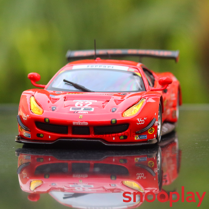 Original & Licensed Ferrari 488 GTE Diecast Car Model (1:43 Scale)