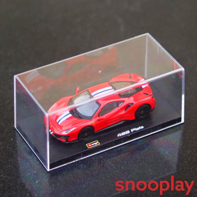 Original & Licensed Ferrari 488 Pista Diecast Car Model (1:43 Scale)