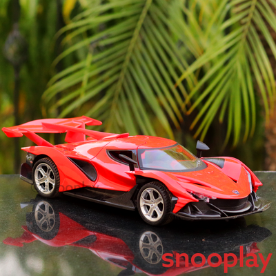 Remote Controlled Toy Car Resembling Ferrari with Automatic Openable Doors - Assorted Colours