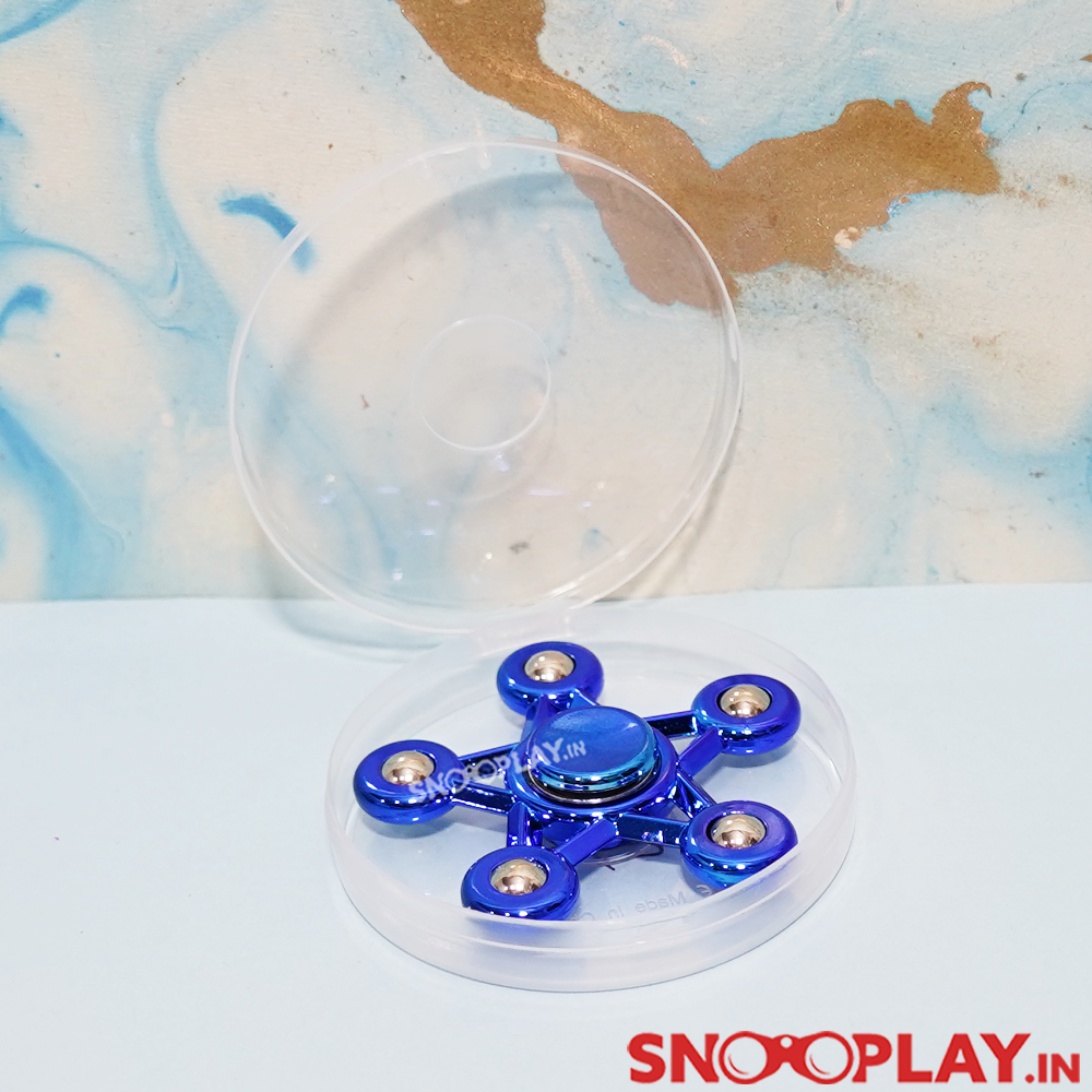 Pack of 5 Fidget Spinner Toy for Kids Return Gifts