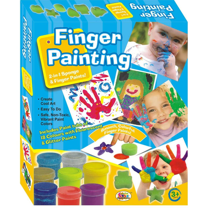 Finger Painting -18 Colours (Senior)