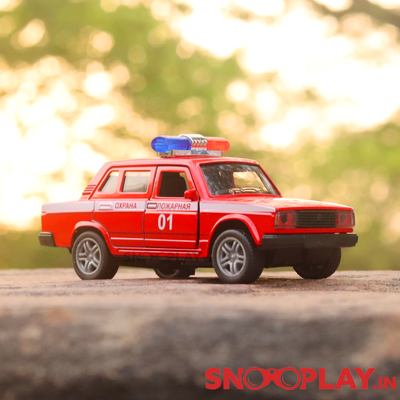 Fire Department Diecast Car Model (1:32 Scale)
