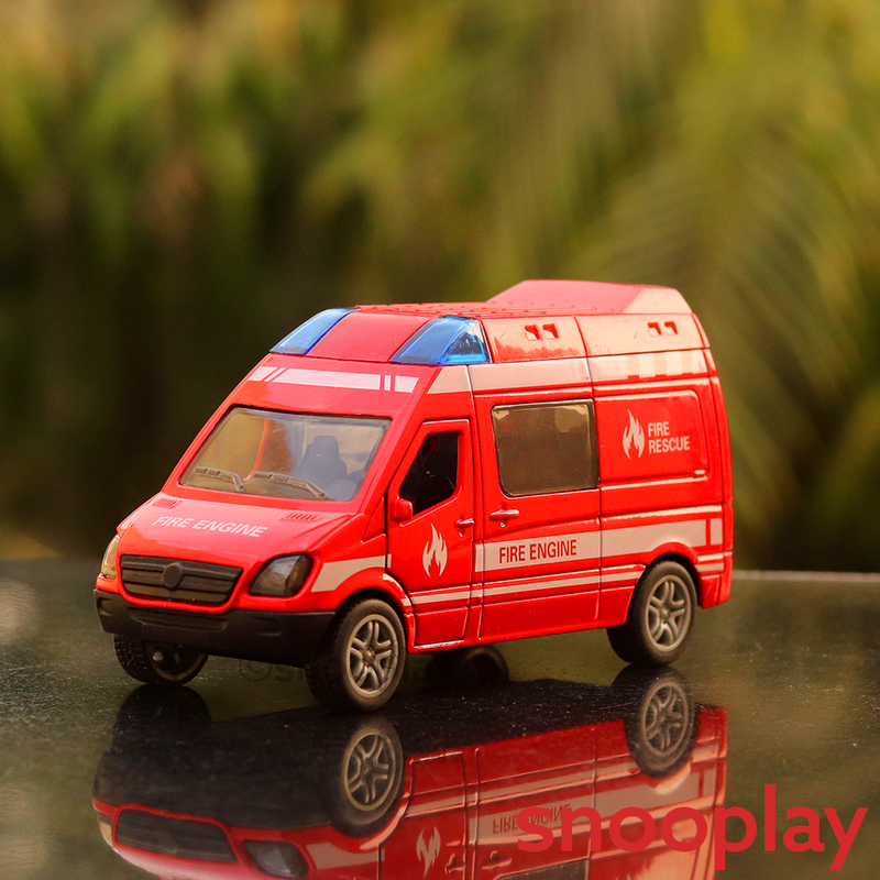 Metal Die-Cast Fire Rescue Van Diecast (3231)