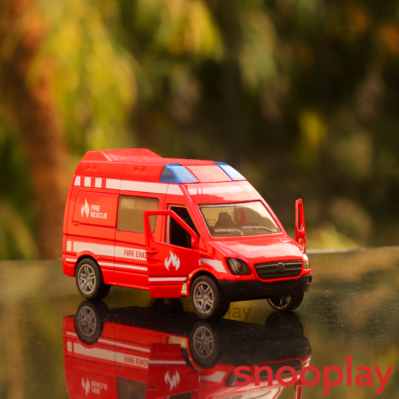 Metal Die-Cast Fire Rescue Van Diecast (3231)