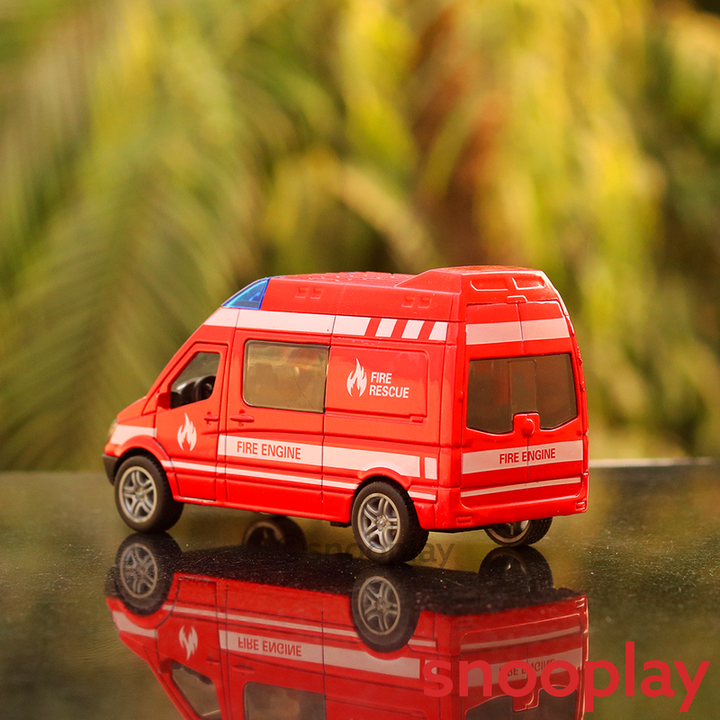 Metal Die-Cast Fire Rescue Van Diecast (3231)