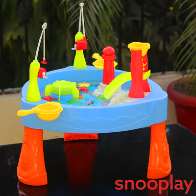 Fishing Game with Legs - Light and Sound (23 pieces)