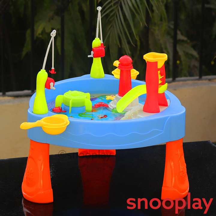 Fishing Game with Legs - Light and Sound (23 pieces)