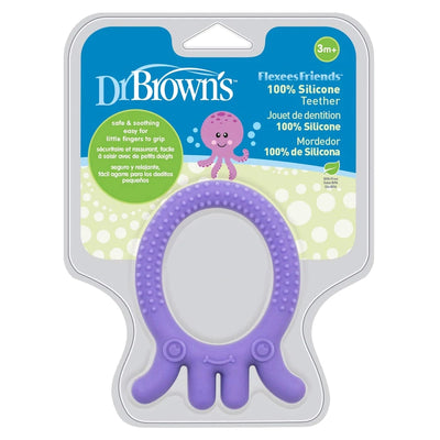 Playtime Teether & Rattle Flexees Friends Teether Octopus