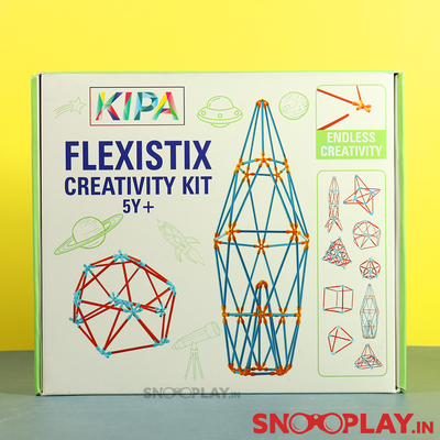 Flexistix Creativity Kit For Kids (Open Play Activity)