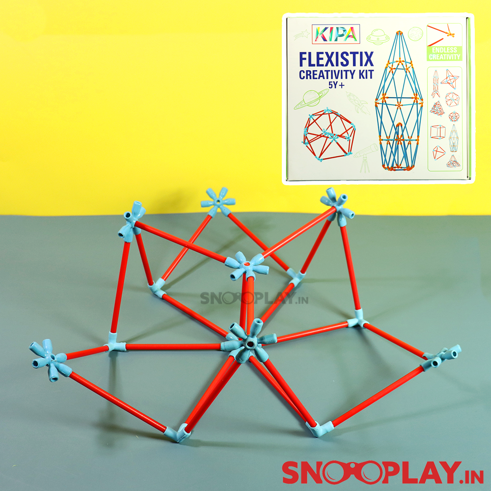 Flexistix Creativity Kit For Kids (Open Play Activity)