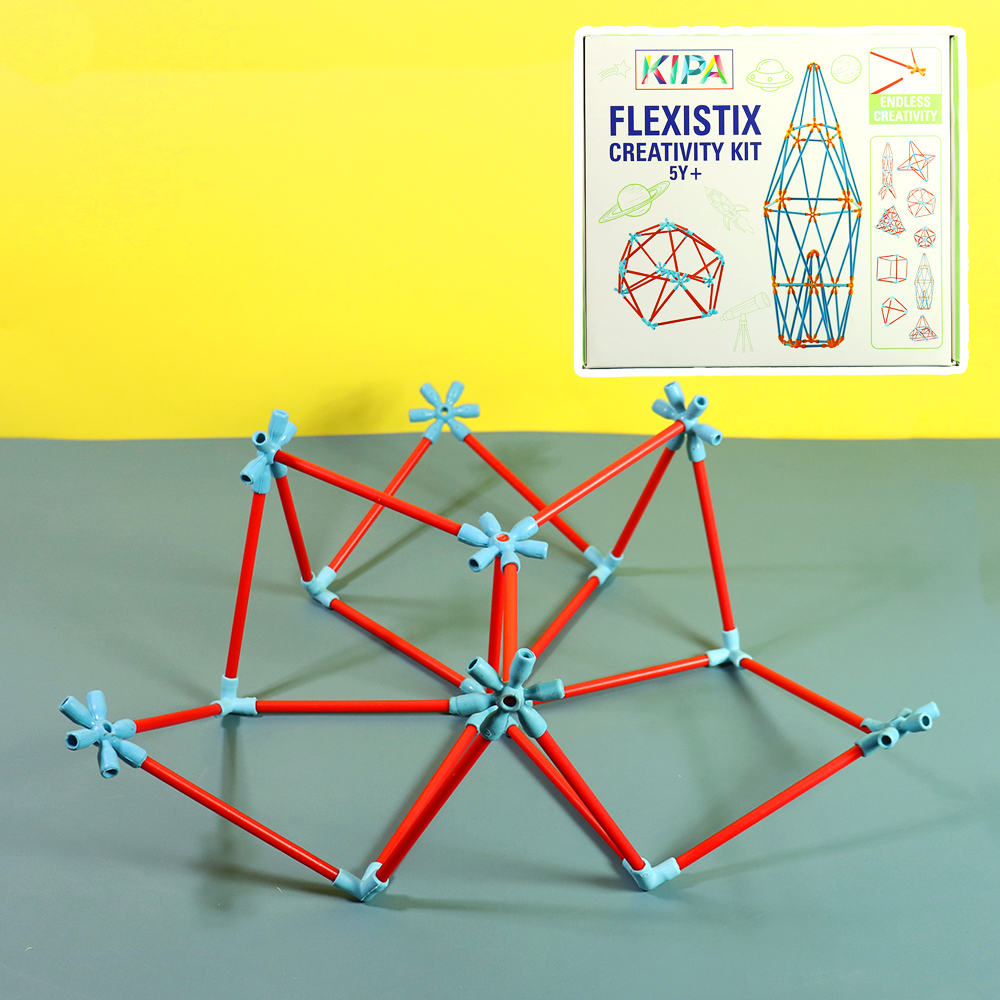 Flexistix Creativity Kit For Kids (Open Play Activity)