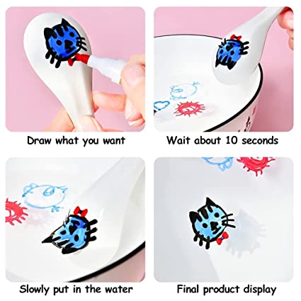 Floating Pens (Create Your Own Water Tattoos)