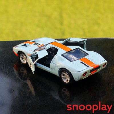 Licensed Ford GT Concept Diecast Car (Gulf Series) Scale Model 1:24