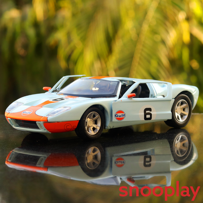 Licensed Ford GT Concept Diecast Car (Gulf Series) Scale Model 1:24