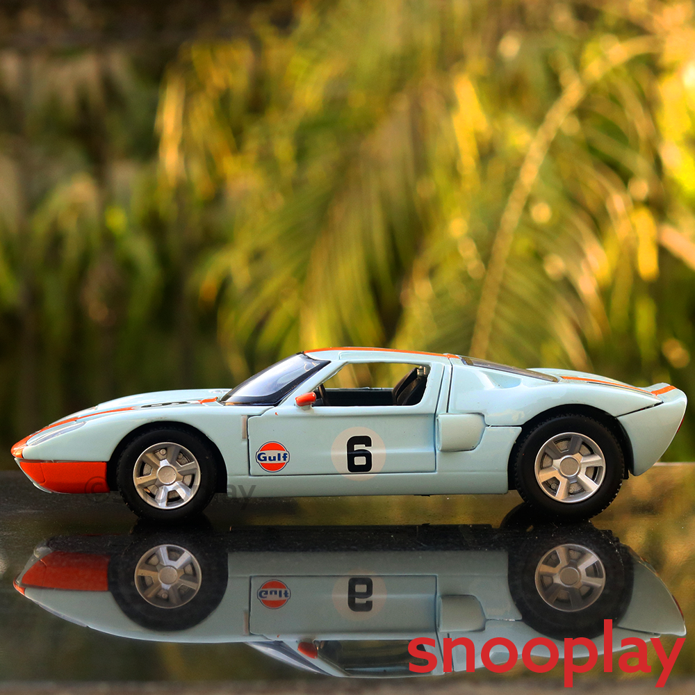 Licensed Ford GT Concept Diecast Car (Gulf Series) Scale Model 1:24