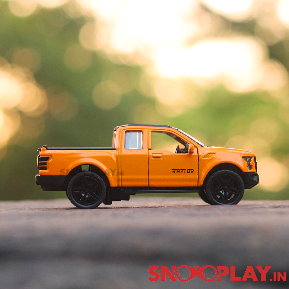 Pickup Truck Diecast Scale Model (3243) resembling Ford Raptor- Assorted Colors