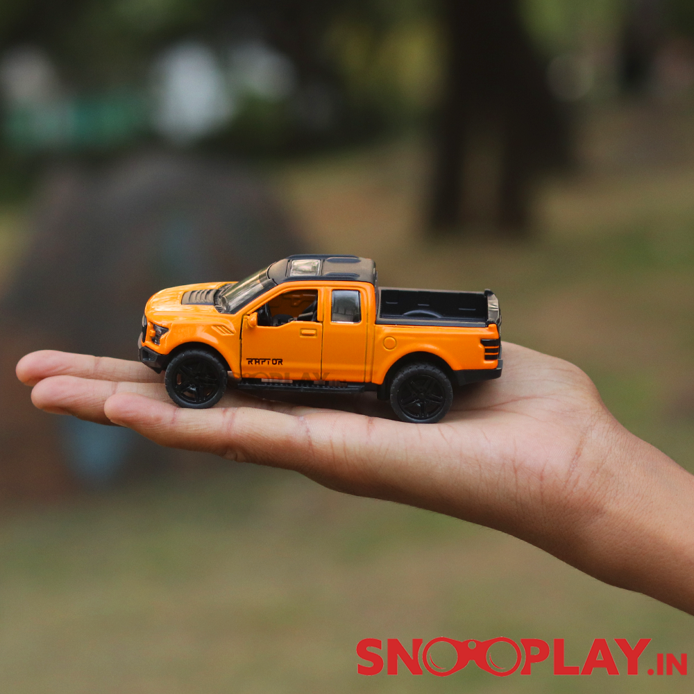 Pickup Truck Diecast Scale Model (3243) resembling Ford Raptor- Assorted Colors
